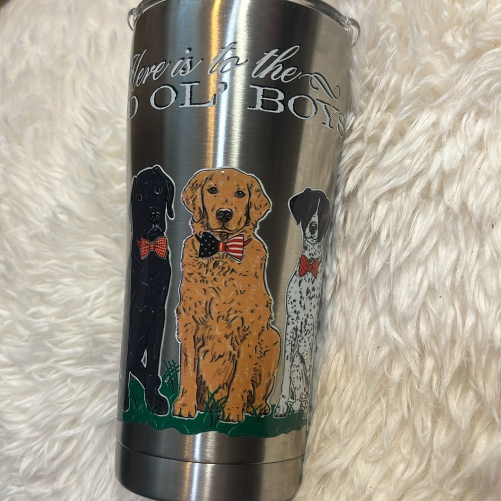 Tervis x Simply Southern “Here is to the Good Ol’ Boys” Stainless Travel Mug - Picture 2 of 6